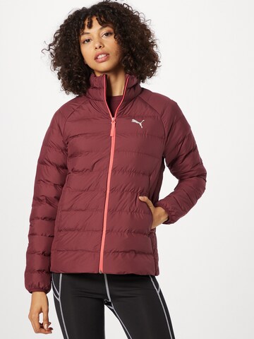 PUMA - Chaqueta deportiva en lila: frente