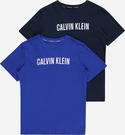 Tricou Calvin Klein Underwear pe bleumarin / albastru regal / alb, Vizualizare produs