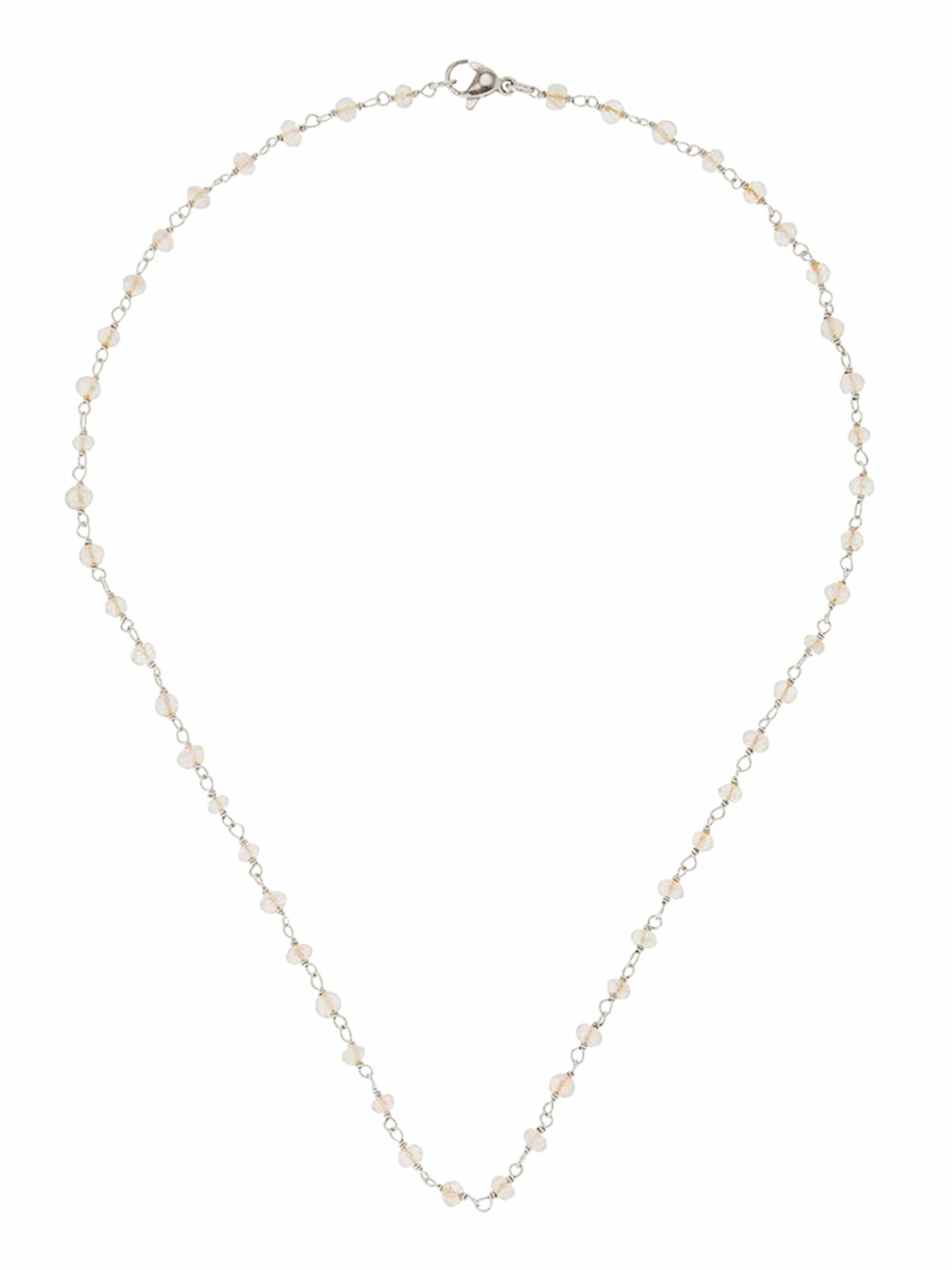 Gemshine Kette in Silber: Vorderseite