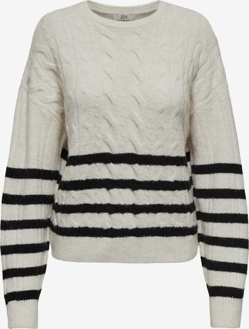 JDY Sweater in White: front