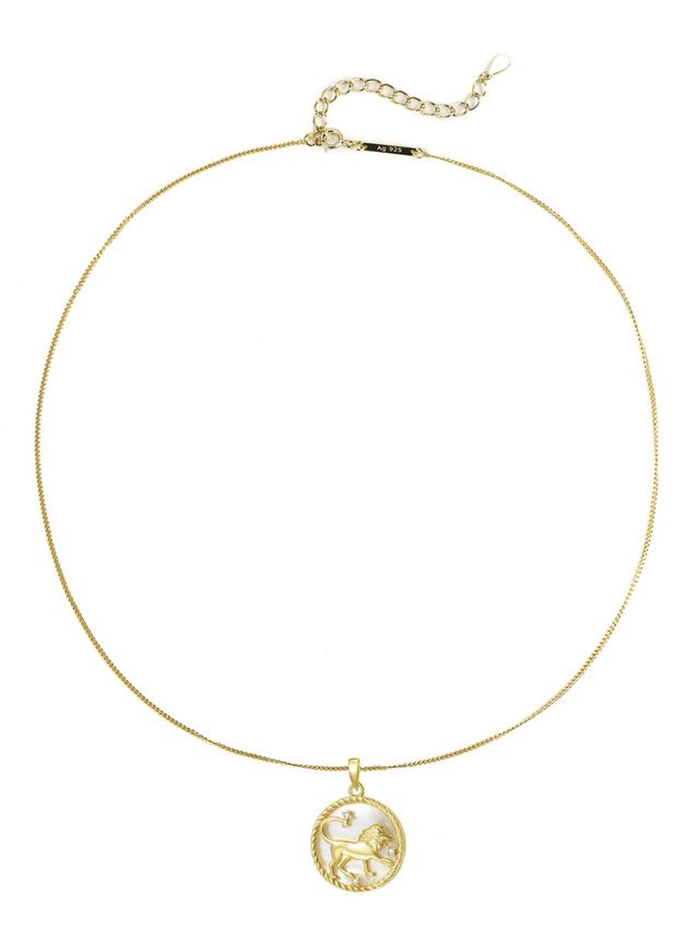 Hey Happiness - Cadena 'Leo' en oro