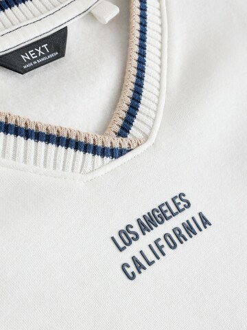 Sweat Next en blanc