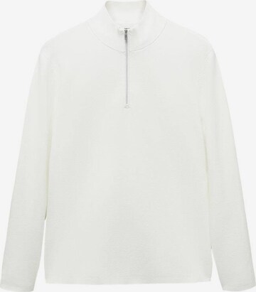 MANGO MAN Pullover 'Luxusp' in Weiß: predná strana