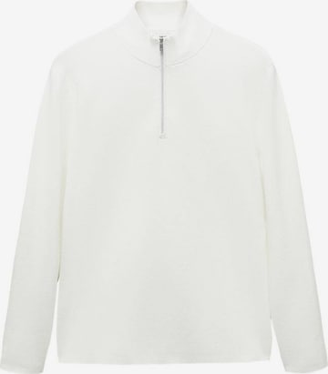 MANGO MAN Sweater 'Luxusp' in White: front