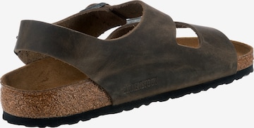 BIRKENSTOCK Sandale 'Milano' in Braun