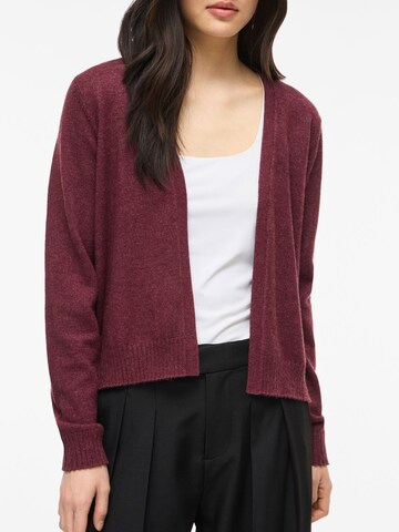 VILA Gebreid vest 'VIRIL' in Rood