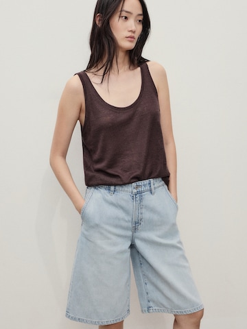MANGO Regular Jeans 'AMINA' in Blue: front