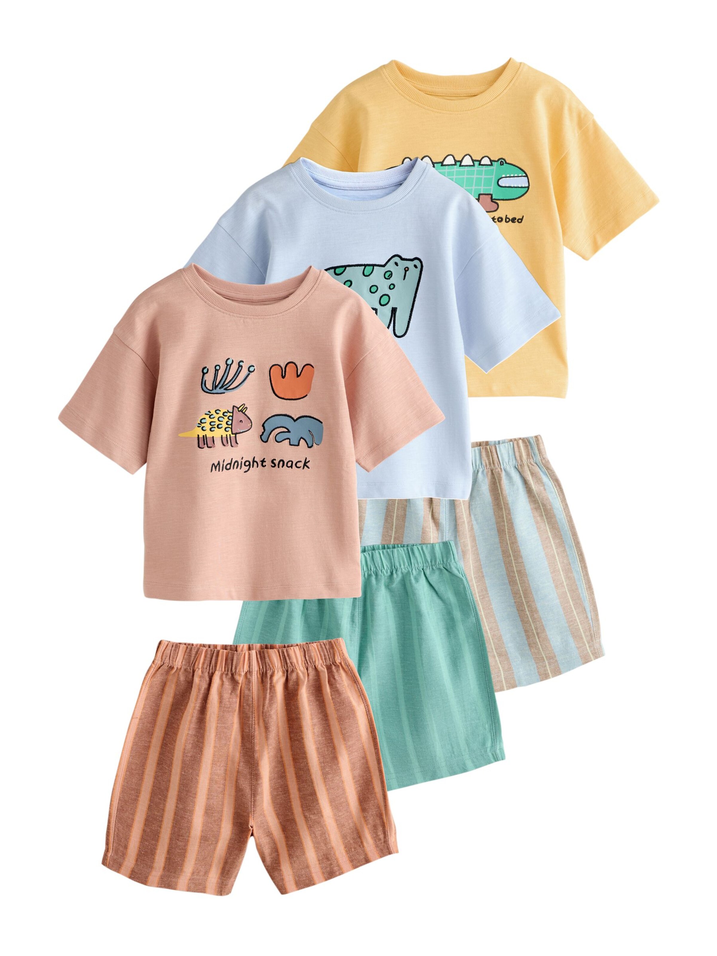 Next Schlafanzug in Blau: Vorderseite