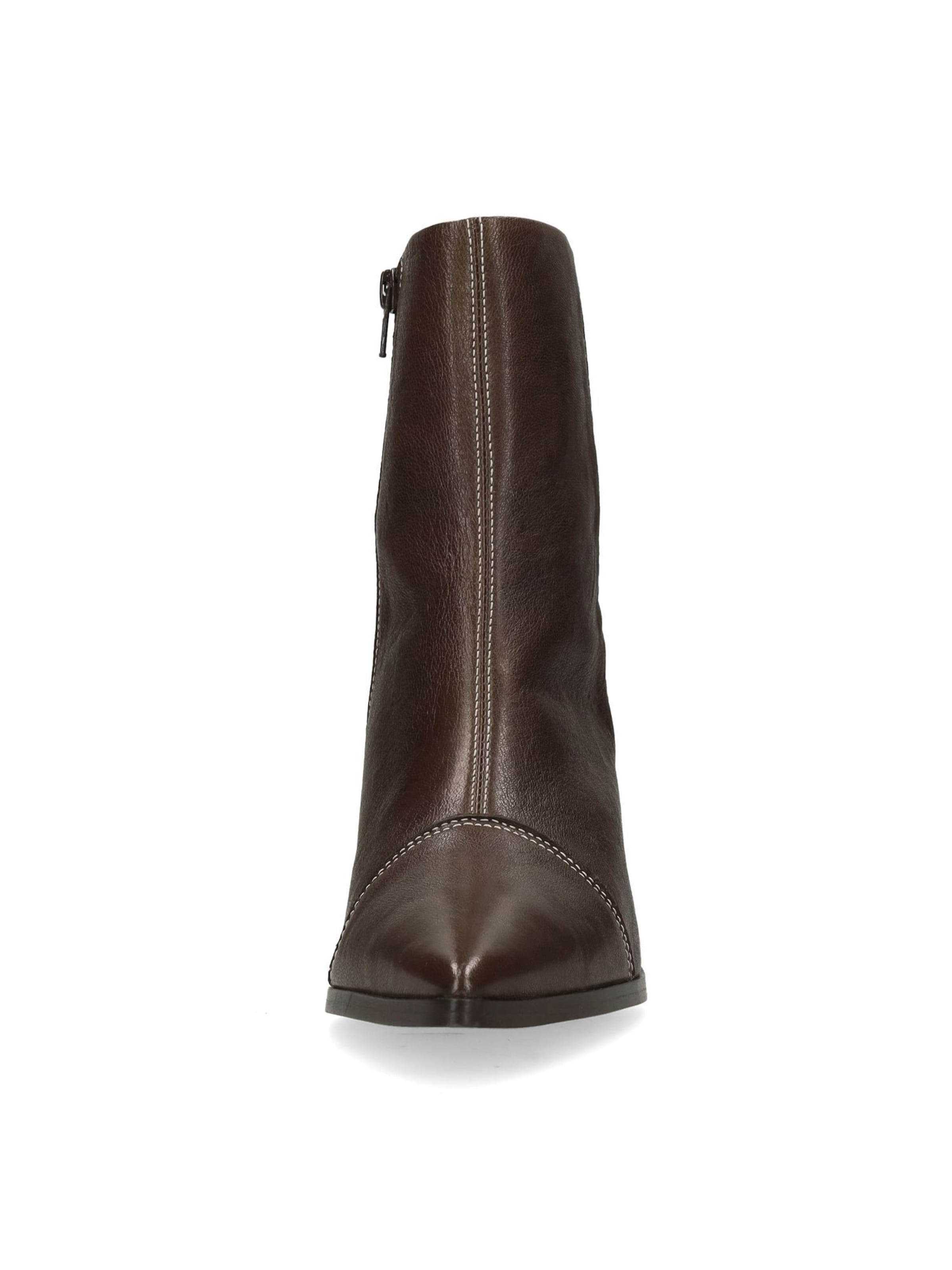 MANFIELD Stiefelette in Braun