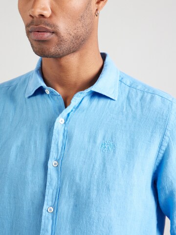 La Martina Regular fit Button Up Shirt in Blue
