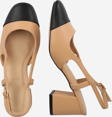 Wallis Γόβες slingback 'Estelle' σε μπεζ