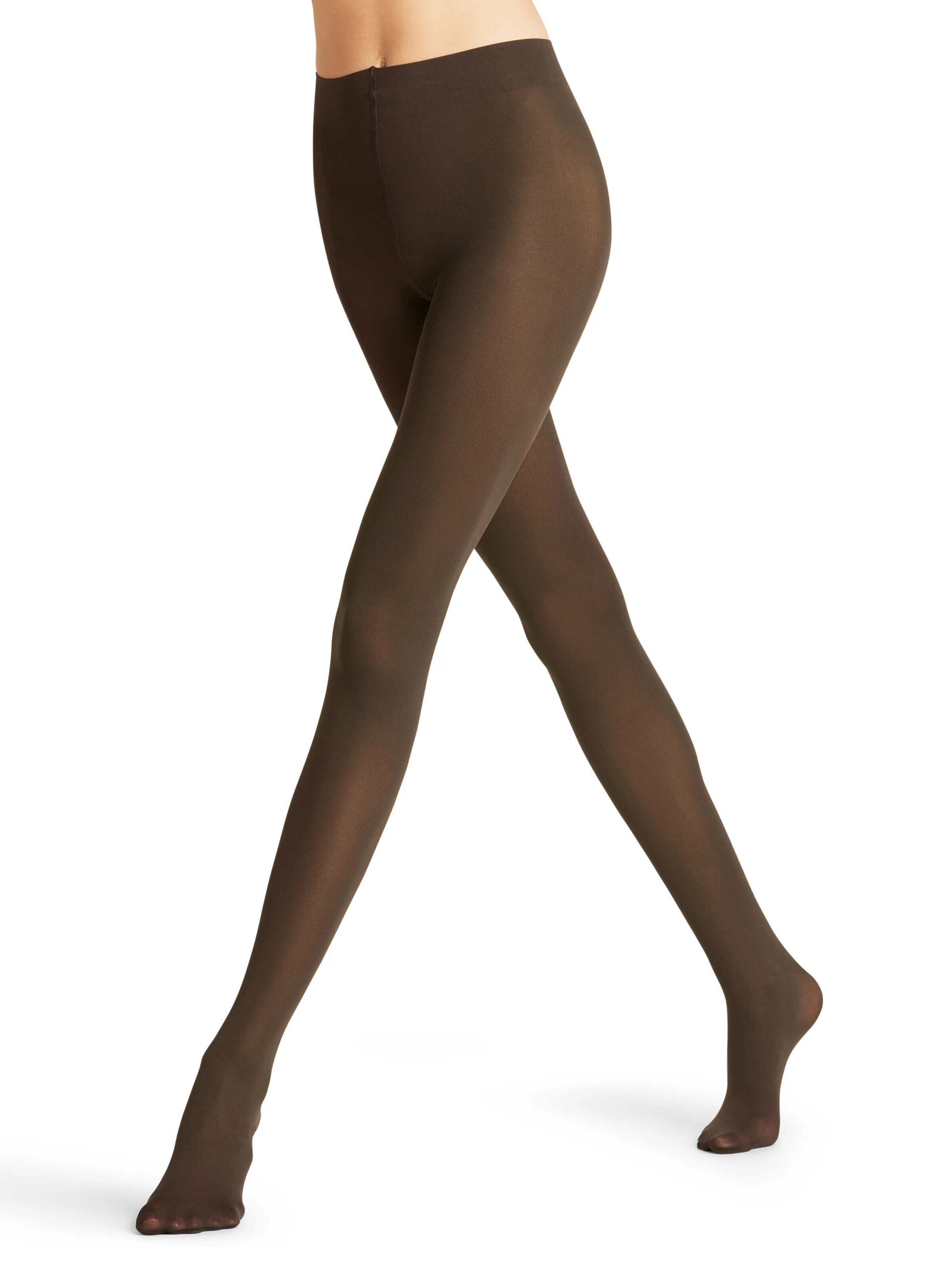 FALKE Tights 'Pure Matt' in Brown