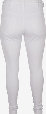 Zizzi - Skinny Vaquero 'Amy' en blanco