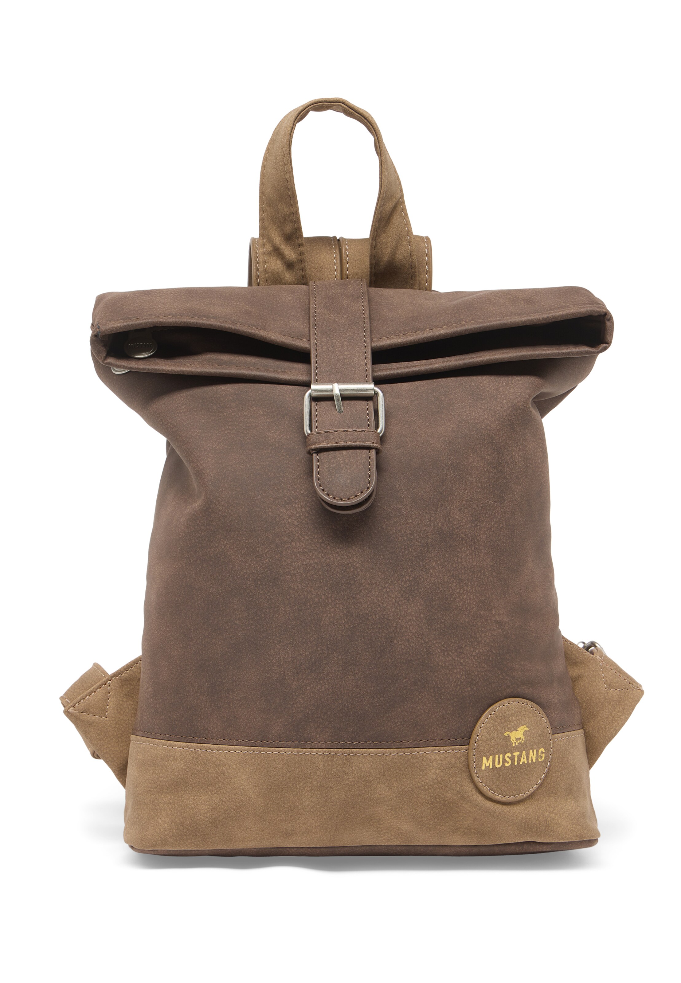 MUSTANG Rucksack in braun / hellbraun, Produktansicht