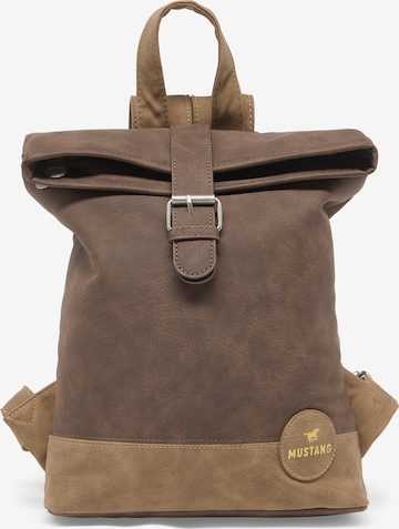 MUSTANG Rucksack in Braun: Vorderseite