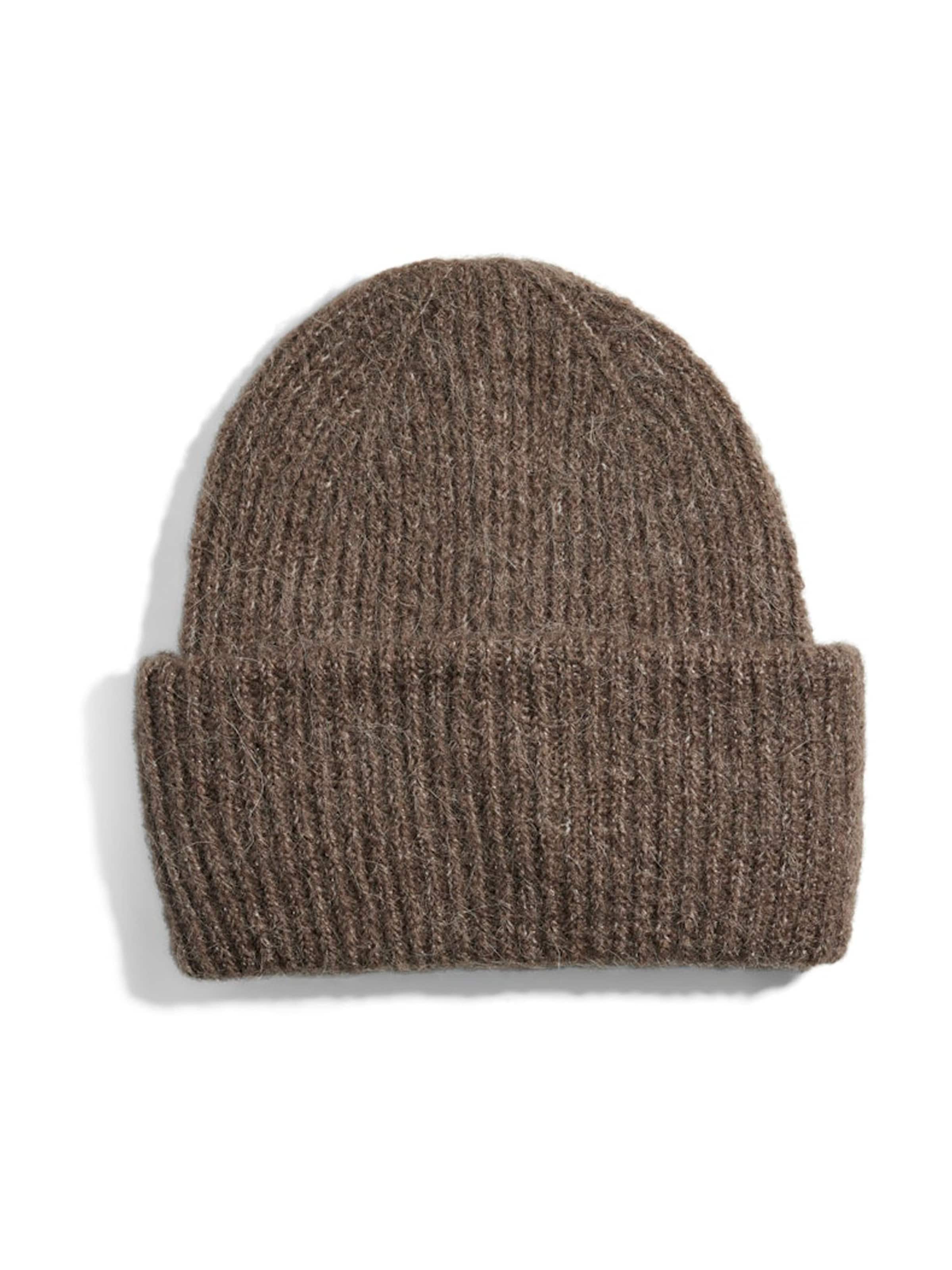 PIECES Beanie 'PCBERA' in Brown: front