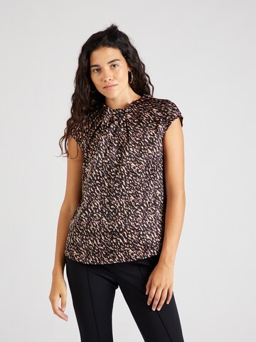 COMMA Bluse in Schwarz: Vorderseite