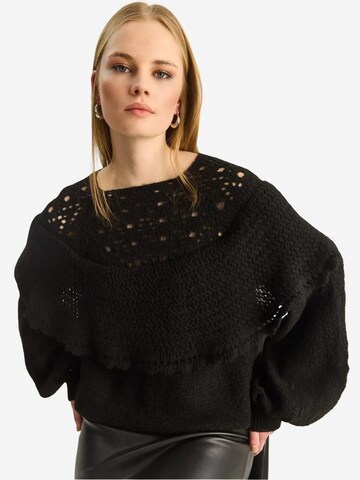 Bianco Lucci - Pullover 'Pullover' em preto