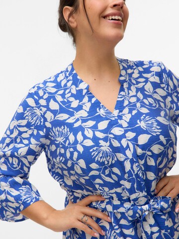 Vero Moda Curve Kleid 'VERA' in Blau