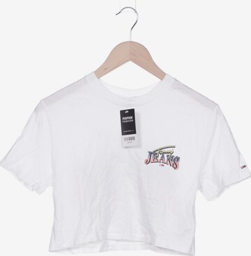 Tommy Jeans T-Shirt XXS in Weiß: predná strana