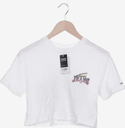 Tommy Jeans T-Shirt in XXS in weiß, Produktansicht