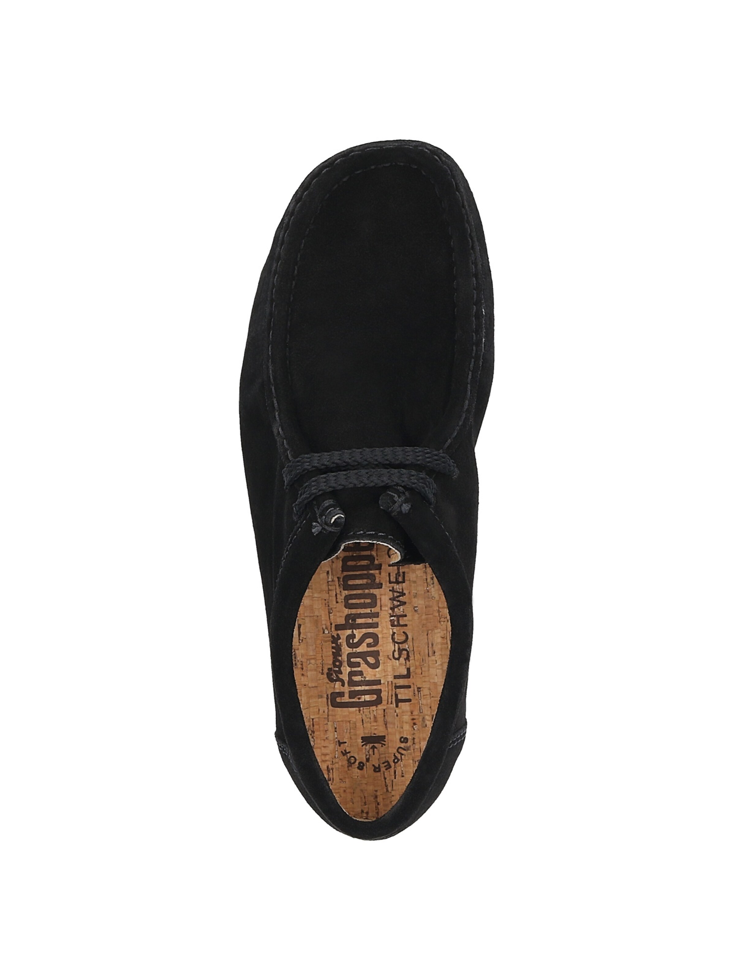 SIOUX Mocassins 'Tils grashop.-D 001' in Zwart