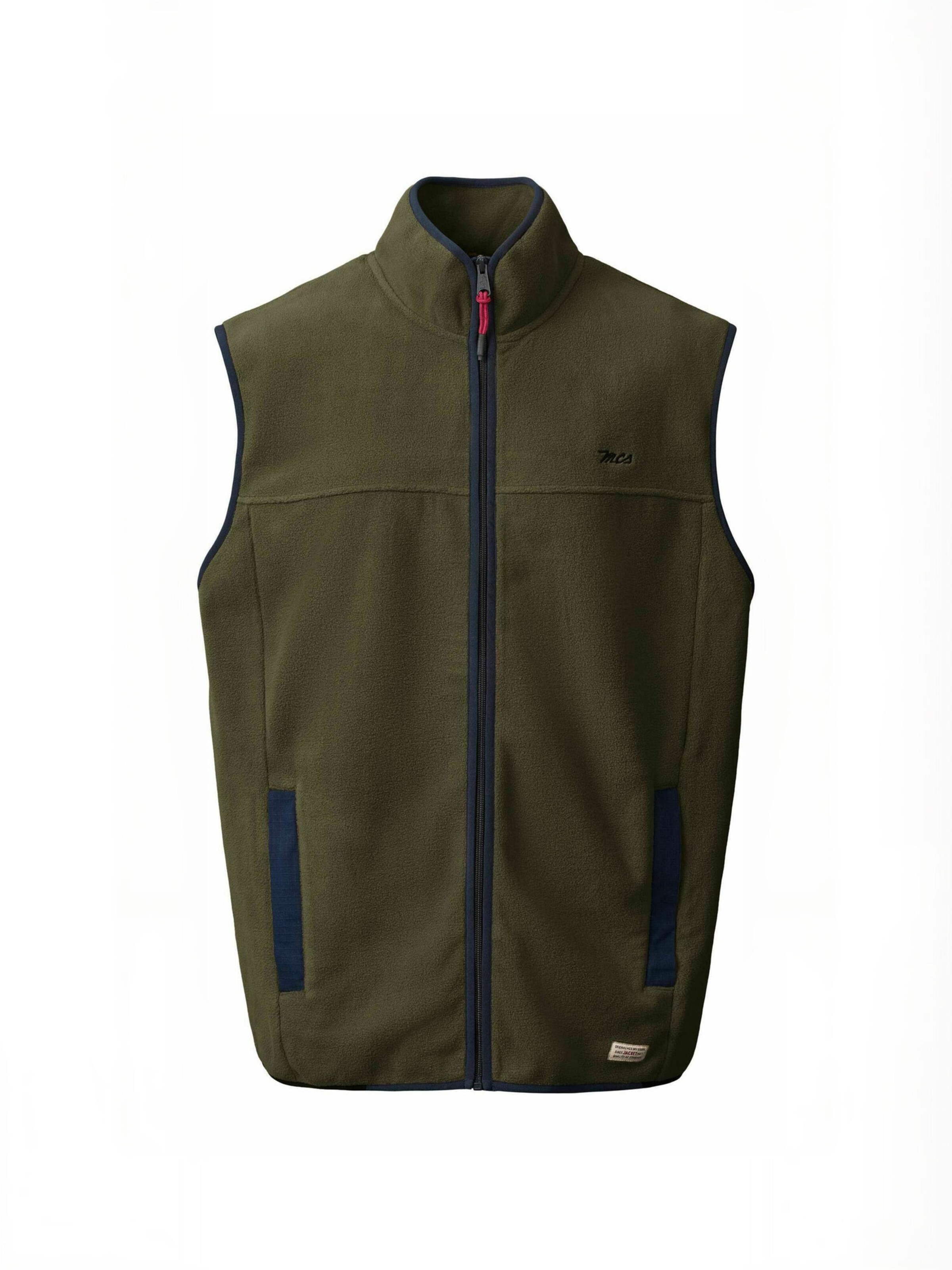 MCS Vest ' MCThaigo ' in Schwarz: Vorderseite