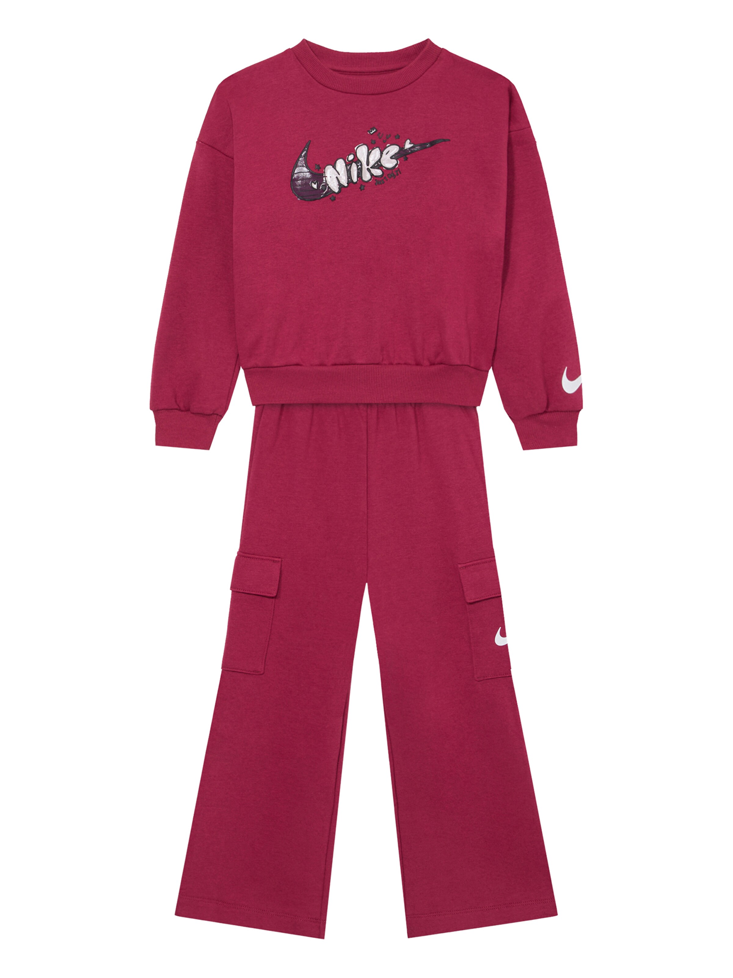 rozā Nike Sportswear Treniņtērps: no priekšpuses