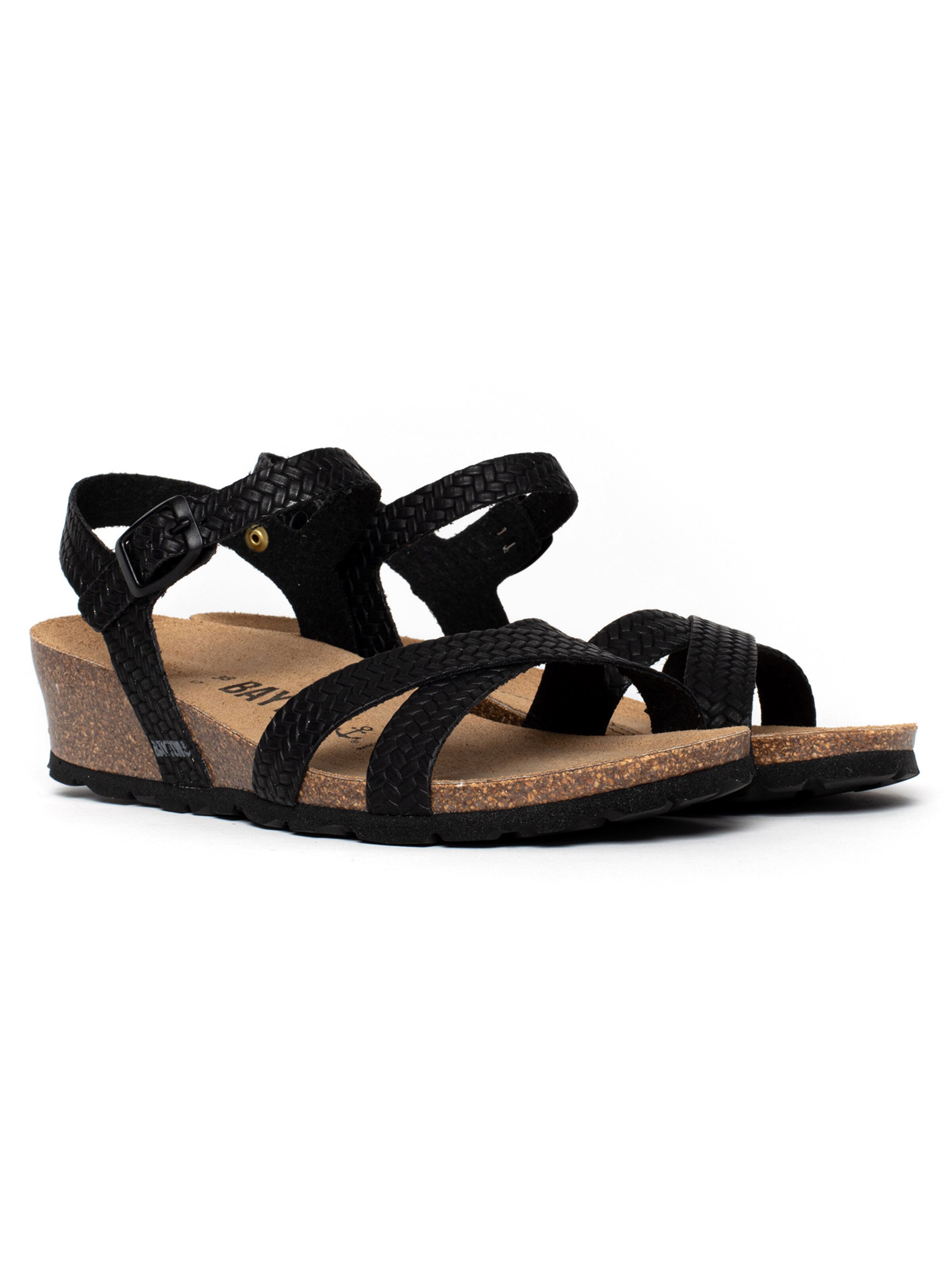 Sandales 'CANBERRA' Bayton en noir