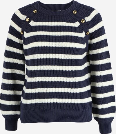 Wallis Petite Pullover 'Breton' in navy / weiß, Produktansicht