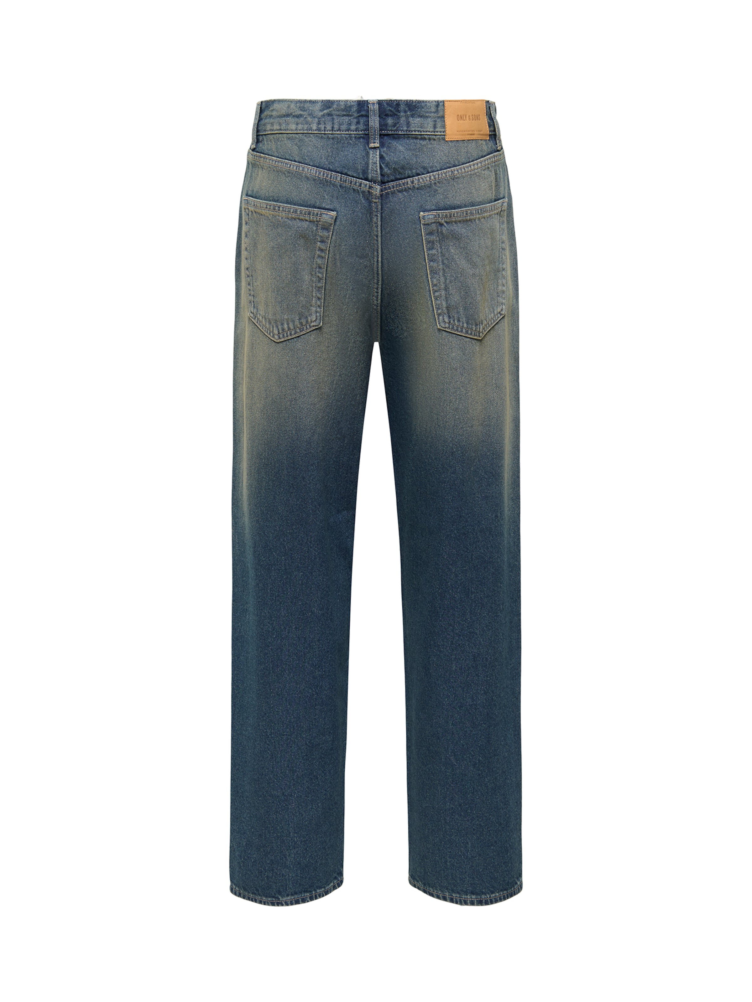 Only & Sons Loosefit Jeans 'ONSFADE' in Grün