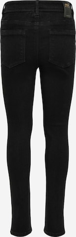 Slimfit Jeans 'Wauw' de la KIDS ONLY pe negru