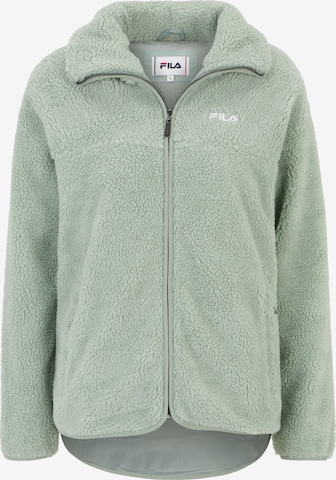 žalia FILA Flisinis džemperis: priekis