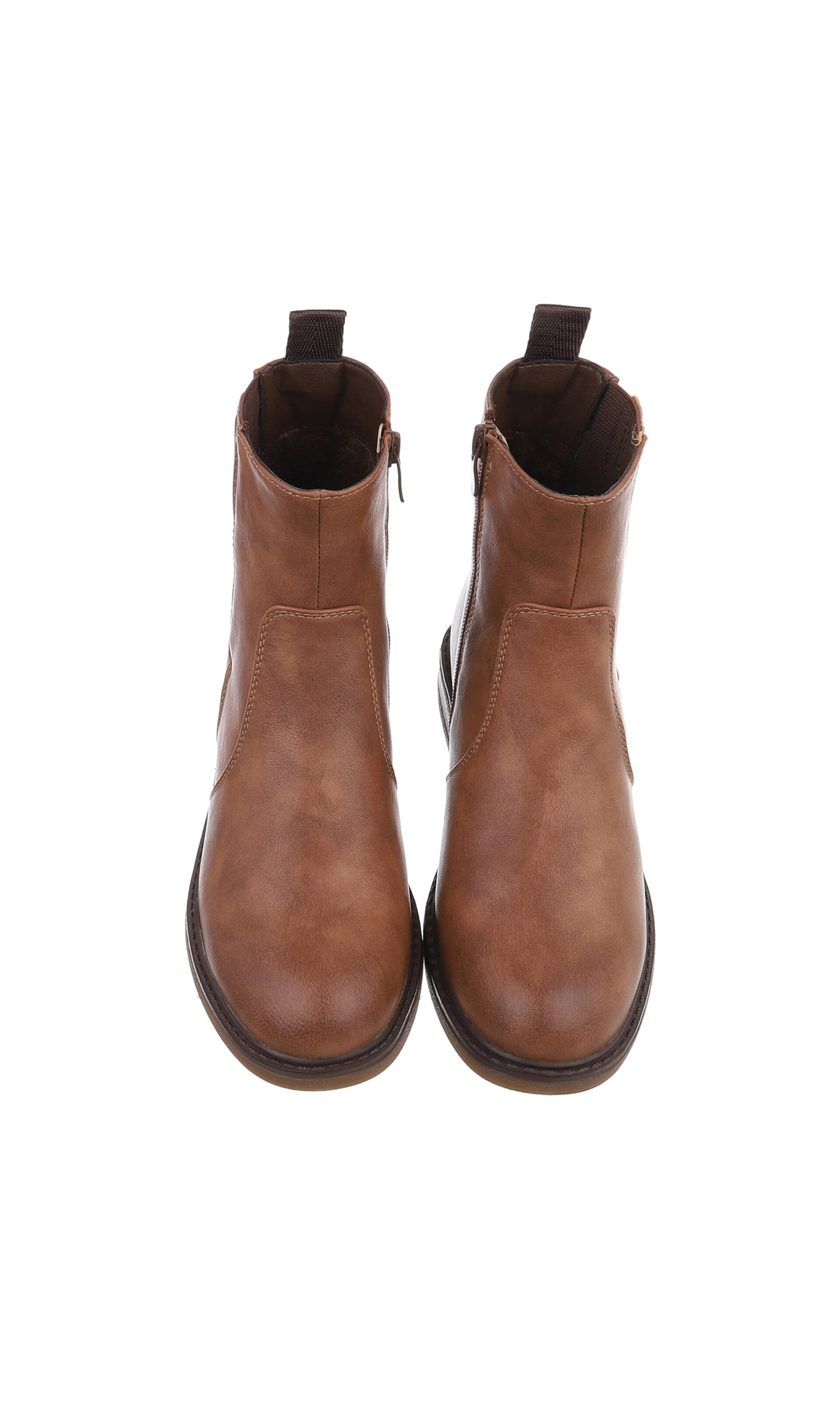 Ital-Design Stiefelette in Braun