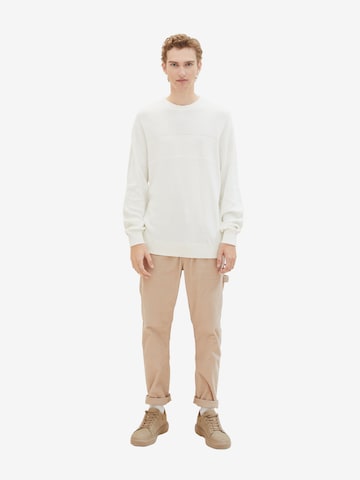 TOM TAILOR DENIM - Pullover em branco