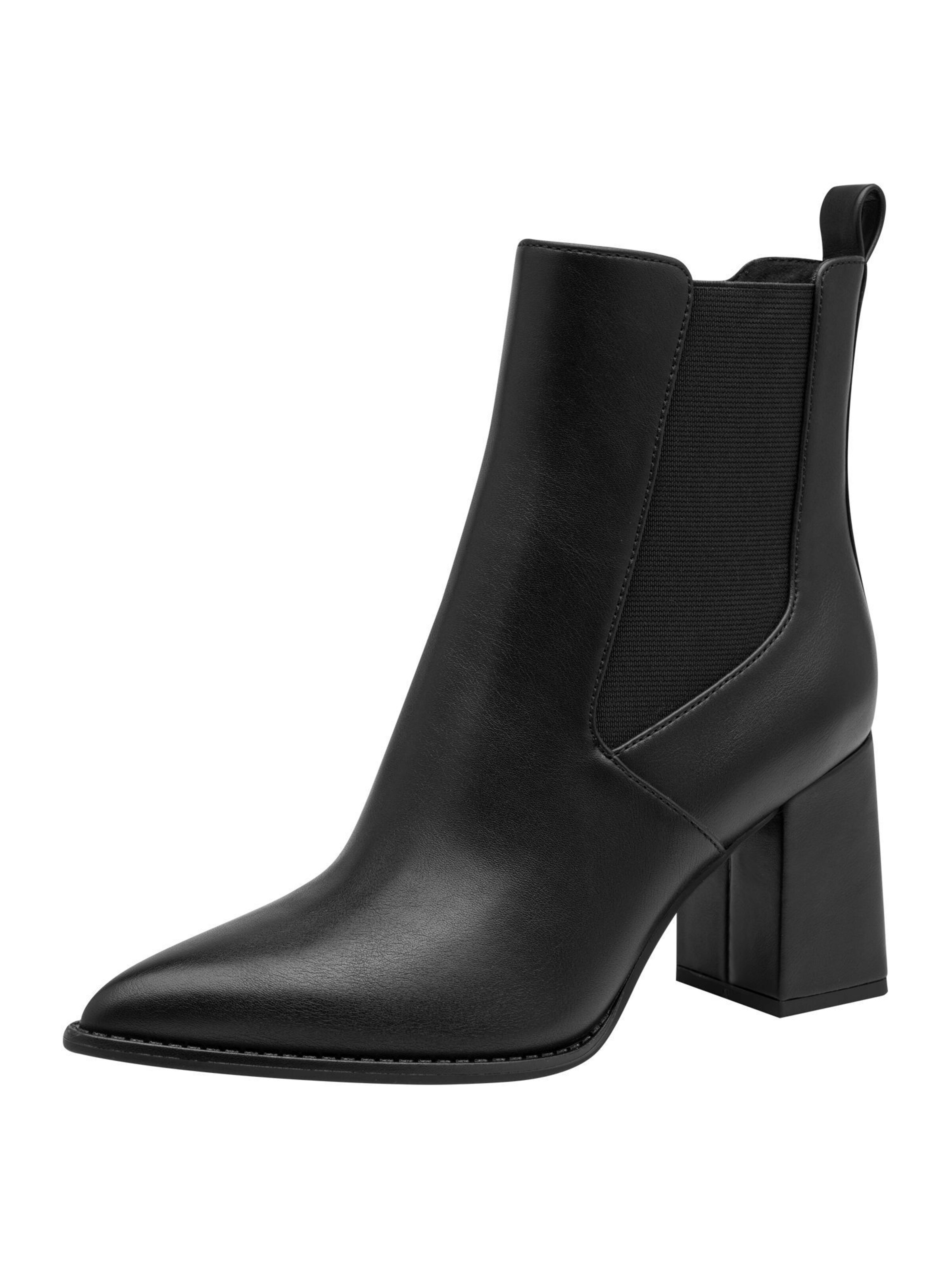 MARCO TOZZI Chelsea boots in Zwart: voorkant