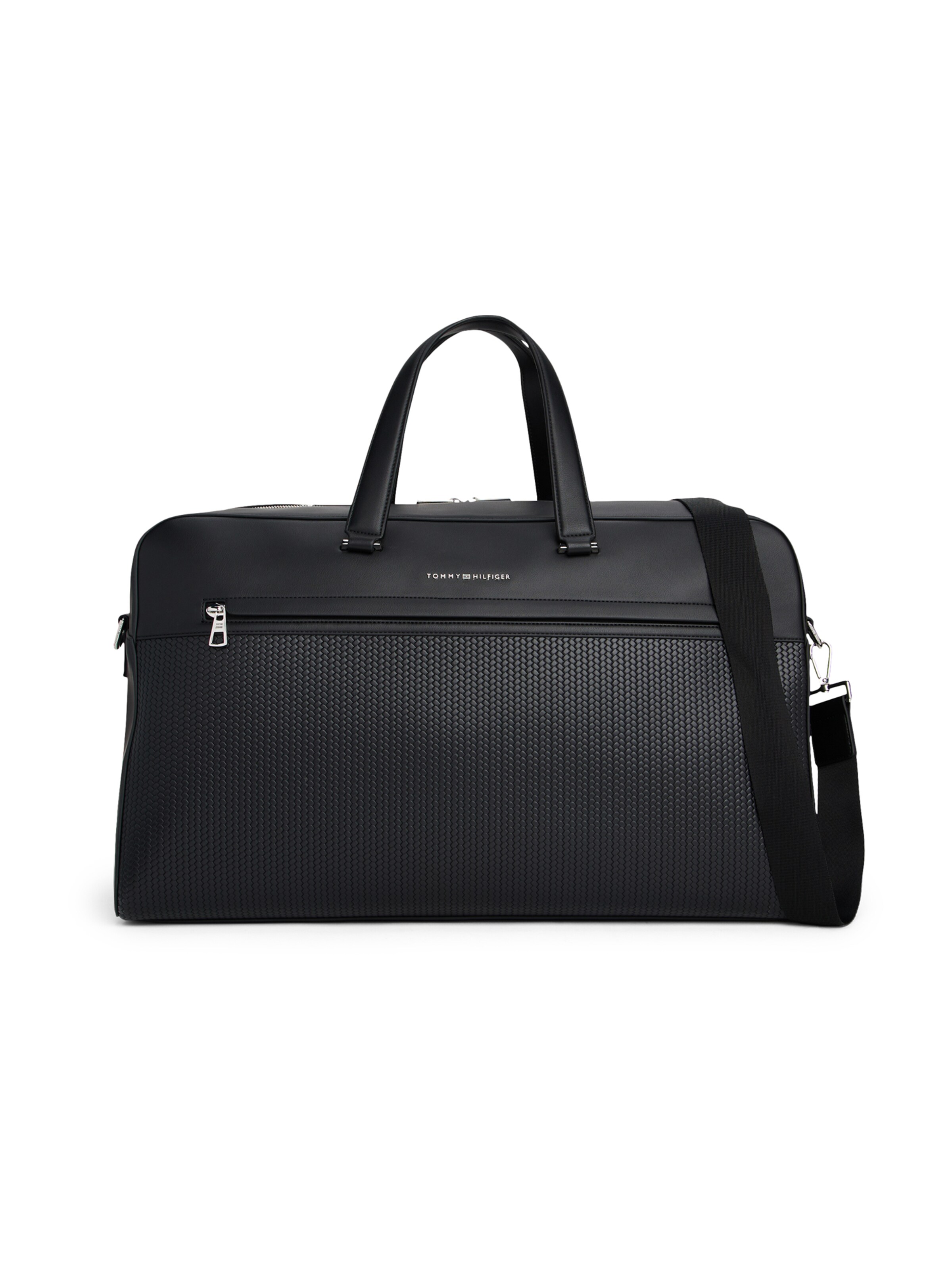 Sac week-end TOMMY HILFIGER en noir : devant