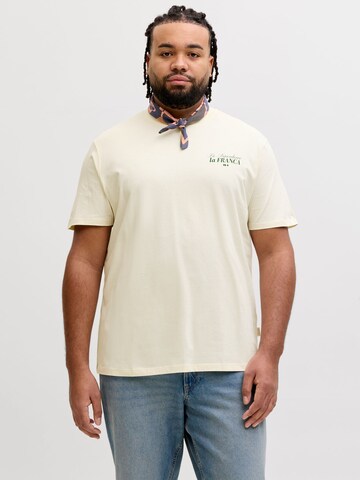 T-Shirt JACK & JONES en blanc : devant