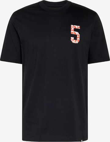 ADIDAS PERFORMANCE Shirt ' AUDI REVOLUT F1 TEAM GABRIEL BORTOLETO' in Black: front