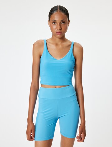Koton Sports top in Blue: front