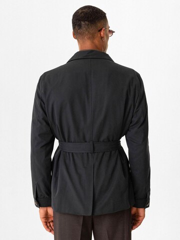 Manteau mi-saison 'Belgrad' Antioch en noir
