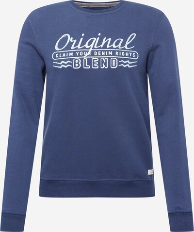 BLEND Sweatshirt in marine blue / Black / White, Item view