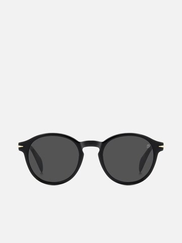 David Beckham Sunglasses in Black: front