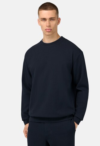 Sweat-shirt 'B Tech' Boggi Milano en bleu : devant