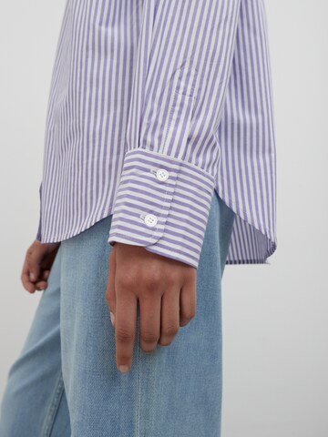 EDITED Blouse 'Gavin' in Purple