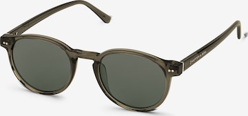 Kapten & Son Okulary przeciwsłoneczne 'Marais Transparent Olive Green' w kolorze zielony: przód