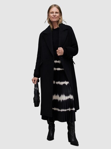 AllSaints Kleid + Pullover 'CURTIS' in Schwarz