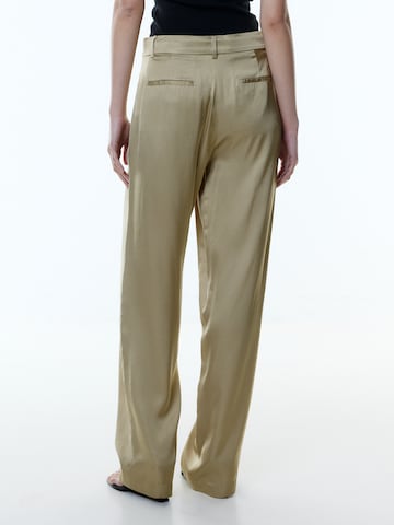 EDITED Wide leg Trousers 'Romy' in Beige