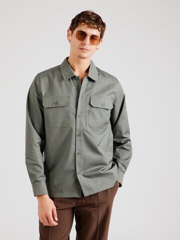 Regular fit Camicia 'Harris' di Vintage Industries in verde: frontale