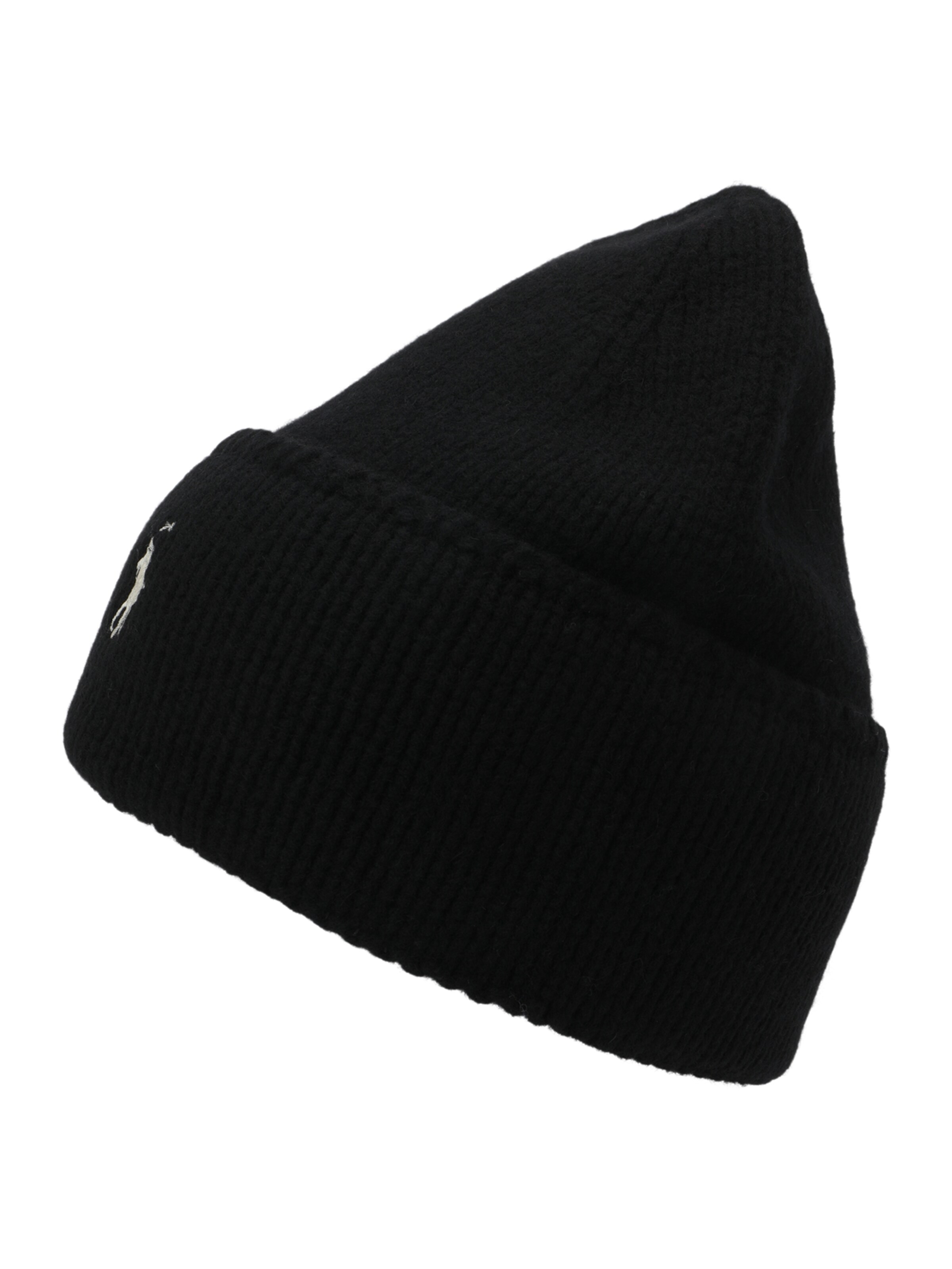 Bonnet 'PONY' Polo Ralph Lauren en noir : devant
